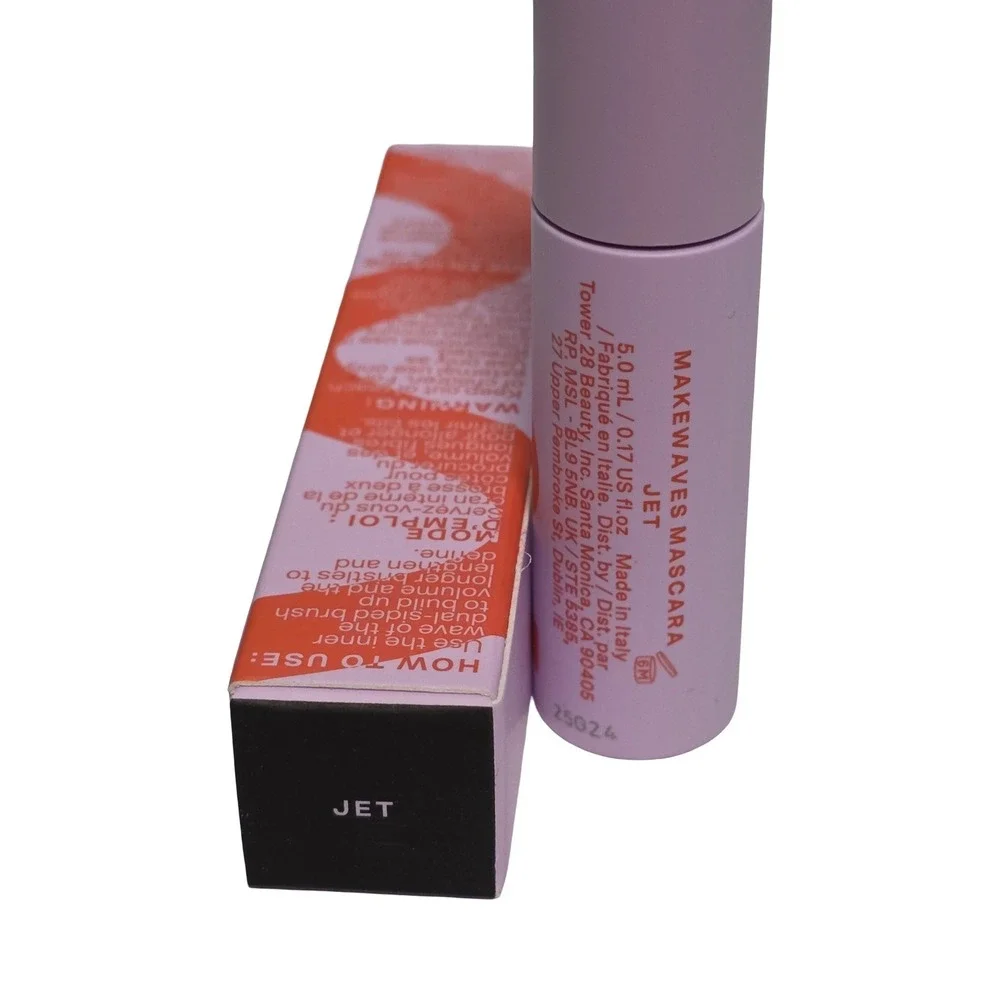 Tower 28 MakeWaves Mascara Jet Black 5ml 0.17oz New in Box